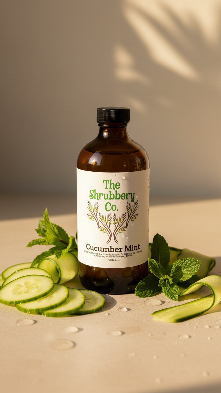 Cucumber Mint Shrub